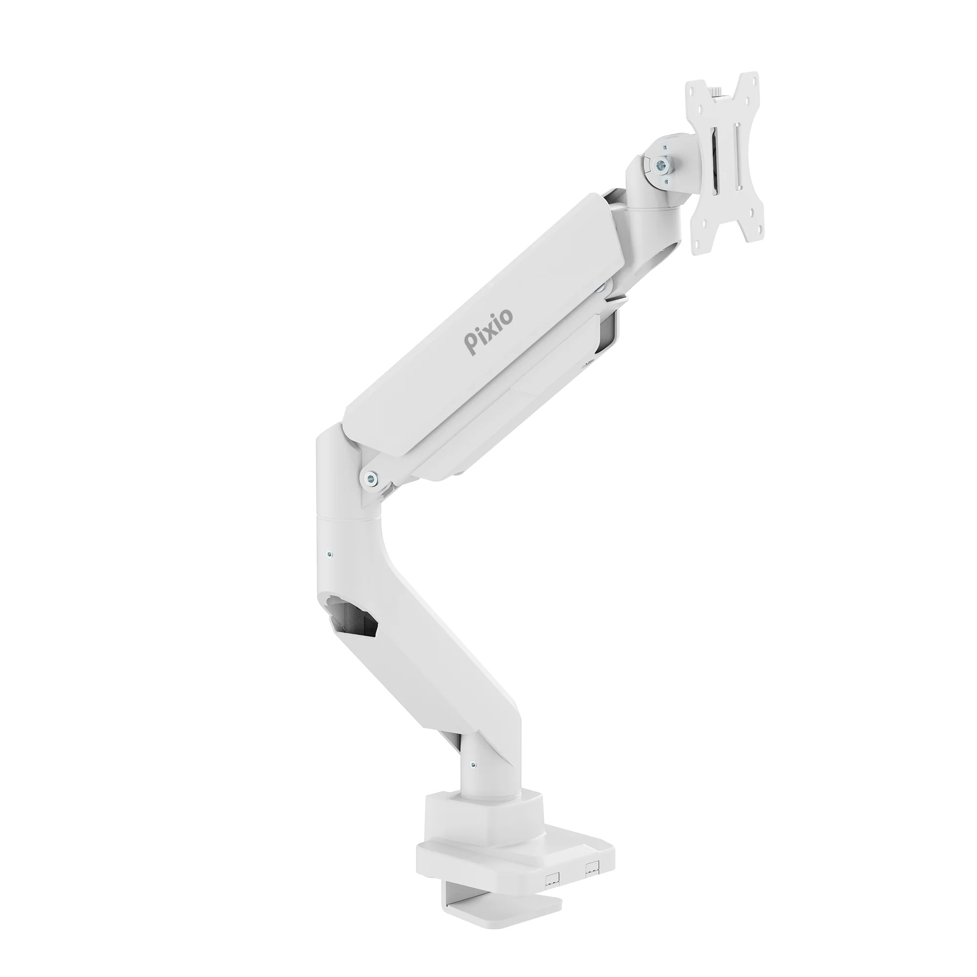 PS2S White Heavy-Duty Single Monitor Arm Mount - Certified Refurbished - Image 2